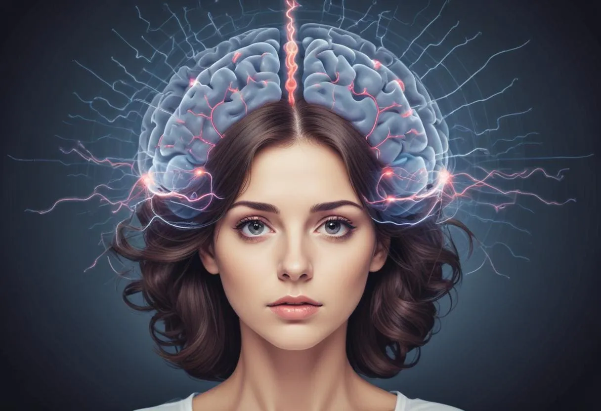 an illustration of brain activity during hypnosis